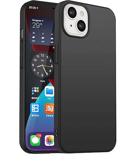 iPhone14ケース 黒 ray-out iPhone14 ケース ブラック 黒 iPhone13 iPhone 14 13 耐
